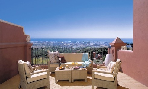 Ruime luxe appartementen en penthouses te koop in het gebied van Marbella - Benahavis 