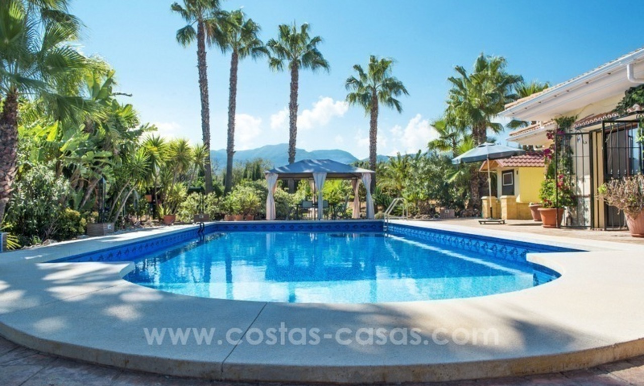 Grote landelijke villa te koop dichtbij Malaga aan de Costa del Sol 10
