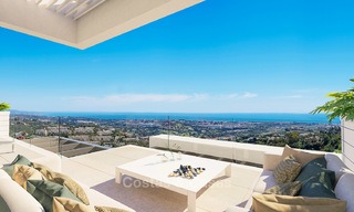 Exclusieve luxe appartementen te koop, modern design en met uitzicht op zee, in Benahavis - Marbella 5089 