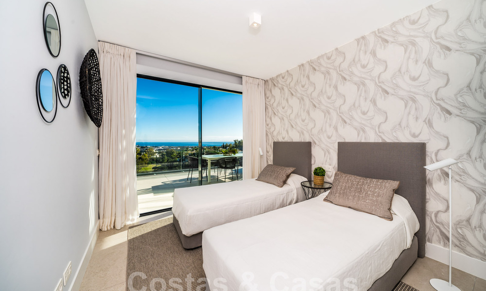 Exclusieve luxe appartementen te koop, modern design en met uitzicht op zee, in Benahavis - Marbella 35226