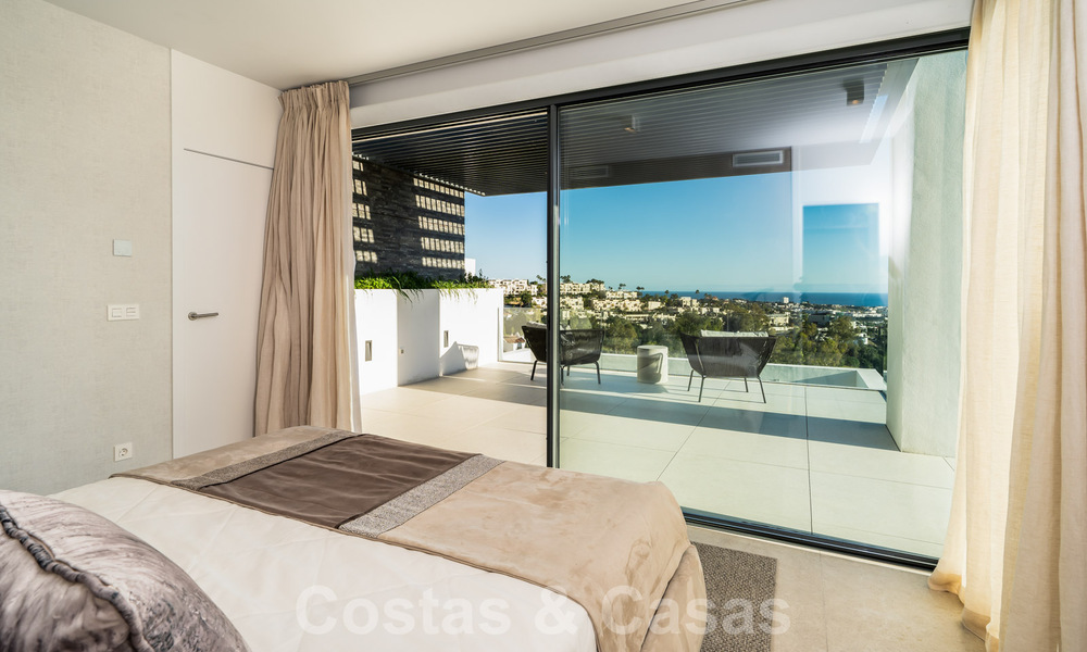 Exclusieve luxe appartementen te koop, modern design en met uitzicht op zee, in Benahavis - Marbella 35231