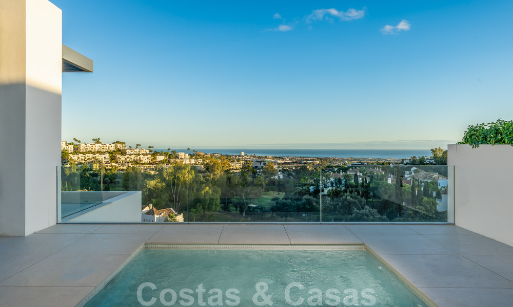 Exclusieve luxe appartementen te koop, modern design en met uitzicht op zee, in Benahavis - Marbella 35237
