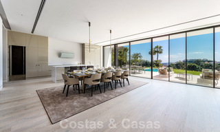 Nieuwe eigentijdse luxe villa's met zeezicht te koop, in een exclusieve urbanisatie in Benahavis - Marbella 37227 