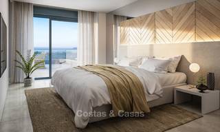 Gloednieuwe moderne luxe appartementen met zeezicht te koop, Estepona stad. 9194 