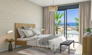 Gloednieuwe moderne luxe appartementen met zeezicht te koop, Estepona stad. 9198 