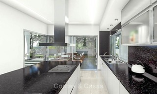 Eco-vriendelijke eigentijdse luxe villa met zeezicht te koop - Benalmadena, Costa del Sol 9218 