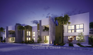 Nieuwe moderne luxe appartementen met prachtig zeezicht koop, eerstelijns golf positie, Marbella. Opgeleverd. Laatste! 11603 
