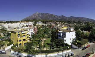 Ruim penthouse appartement te koop op de Golden Mile, Marbella, met het strand en alle voorzieningen binnen handbereik 19070 