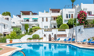 Gerenoveerd penthouse met groot solarium te koop, op wandelafstand van voorzieningen en zelfs Puerto Banus, Marbella 52846 