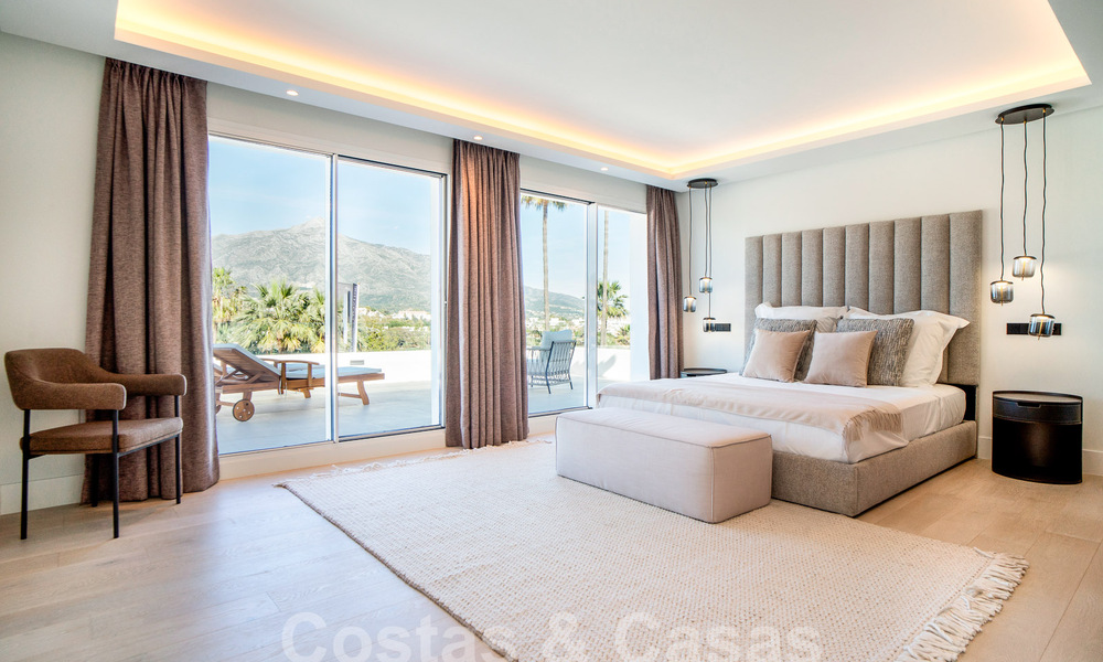 Vrijstaande luxevilla te koop met privézwembad omgeven door golfbanen in de vallei van Nueva Andalucia, Marbella 53798