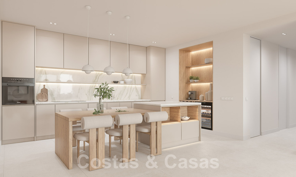 Topkwaliteit appartement met ruim terras en onverstoord zeezicht te koop in Benahavis - Marbella 53948