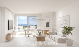 Topkwaliteit appartement met ruim terras en onverstoord zeezicht te koop in Benahavis - Marbella 53949 