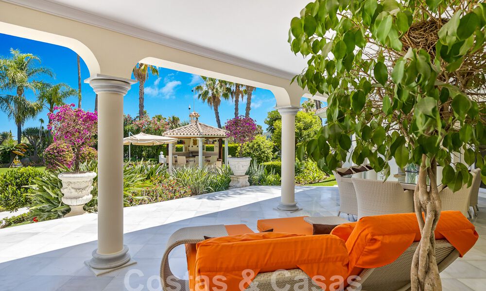 Mediterrane luxevilla te koop met 6 slaapkamers in een geprivilegieerde golfomgeving in Nueva Andalucia’s vallei, Marbella 53188