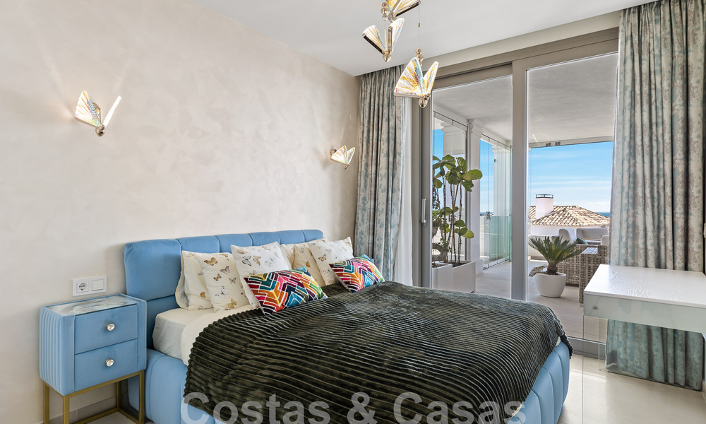 Luxueus en extreem ruim appartement te koop in een chic complex in Nueva Andalucia, Marbella 54507