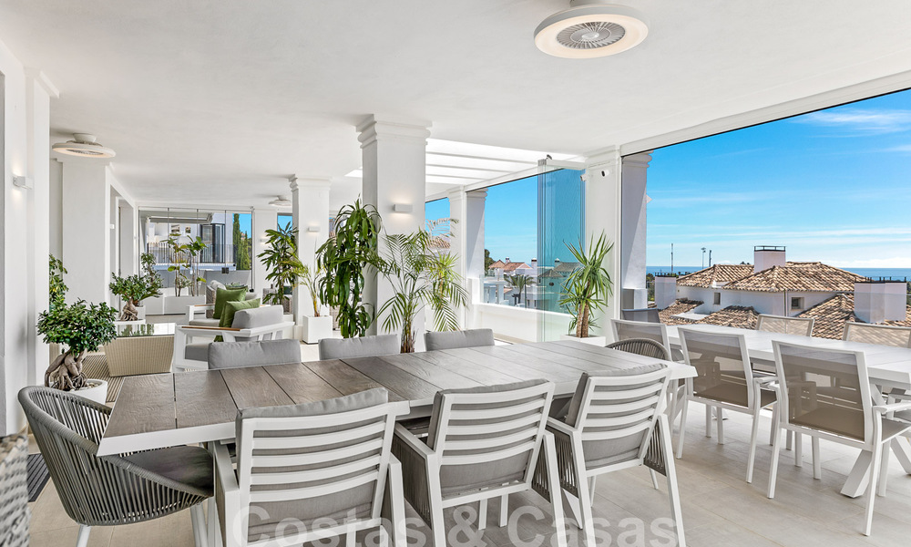 Luxueus en extreem ruim appartement te koop in een chic complex in Nueva Andalucia, Marbella 54532