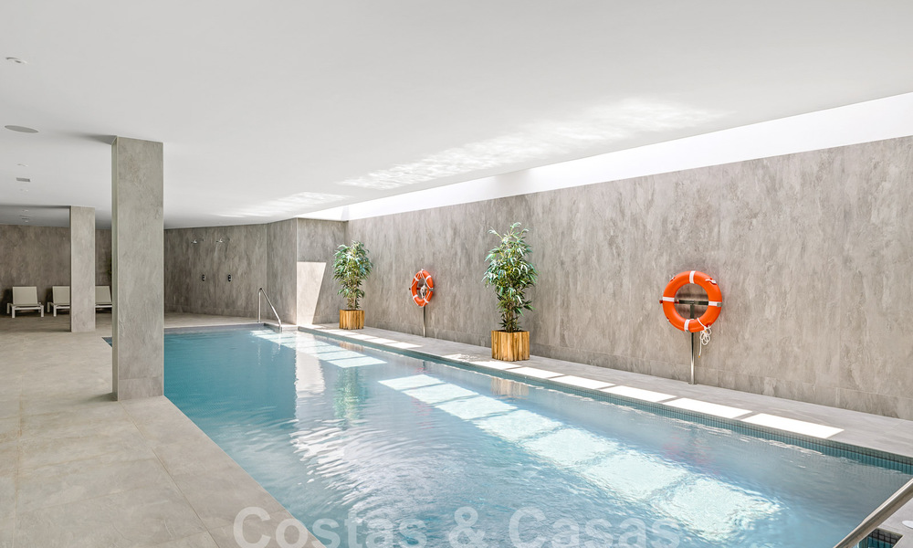 Luxueus en extreem ruim appartement te koop in een chic complex in Nueva Andalucia, Marbella 54547
