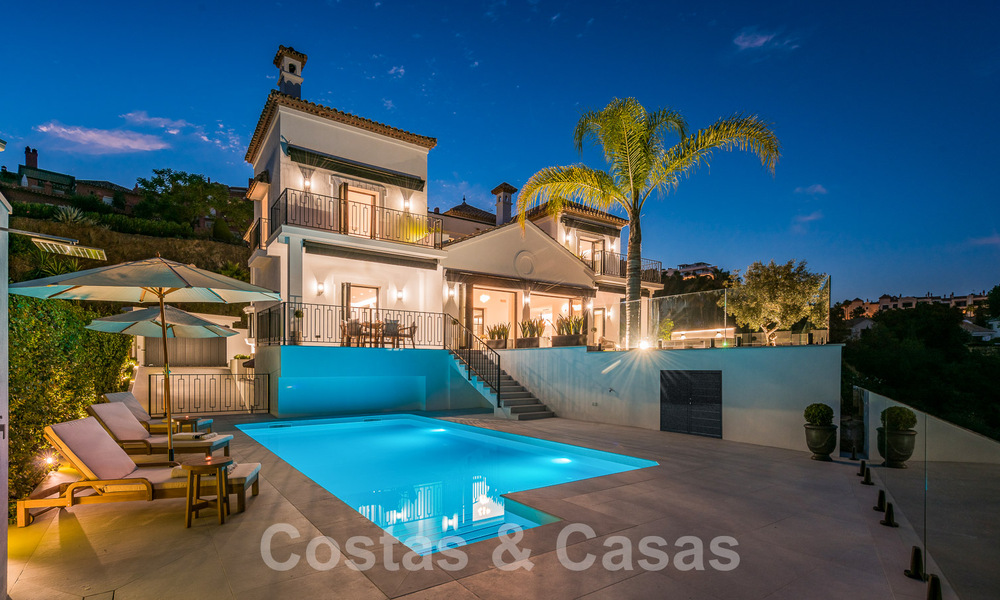 Prestigieuze, Spaanse luxevilla te koop met magnifieke vergezichten in de heuvels van La Quinta, Benahavis - Marbella 54712
