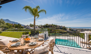 Prestigieuze, Spaanse luxevilla te koop met magnifieke vergezichten in de heuvels van La Quinta, Benahavis - Marbella 54724 