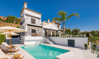 Prestigieuze, Spaanse luxevilla te koop met magnifieke vergezichten in de heuvels van La Quinta, Benahavis - Marbella 54725 