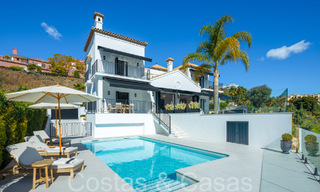 Prestigieuze, Spaanse luxevilla te koop met magnifieke vergezichten in de heuvels van La Quinta, Benahavis - Marbella 64932 