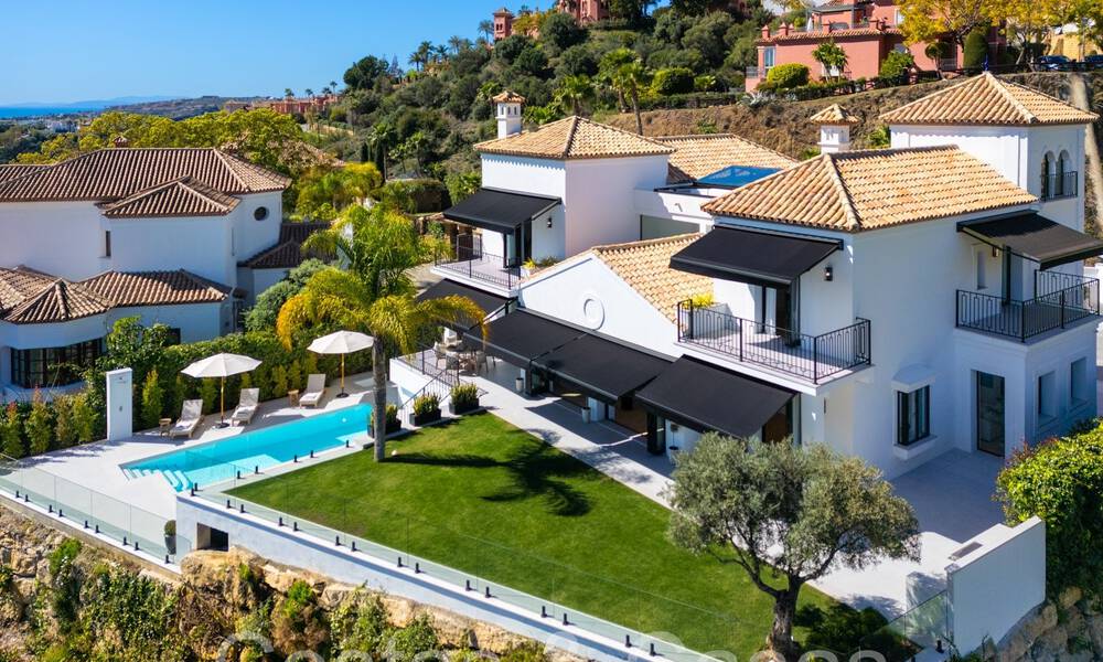 Prestigieuze, Spaanse luxevilla te koop met magnifieke vergezichten in de heuvels van La Quinta, Benahavis - Marbella 64939