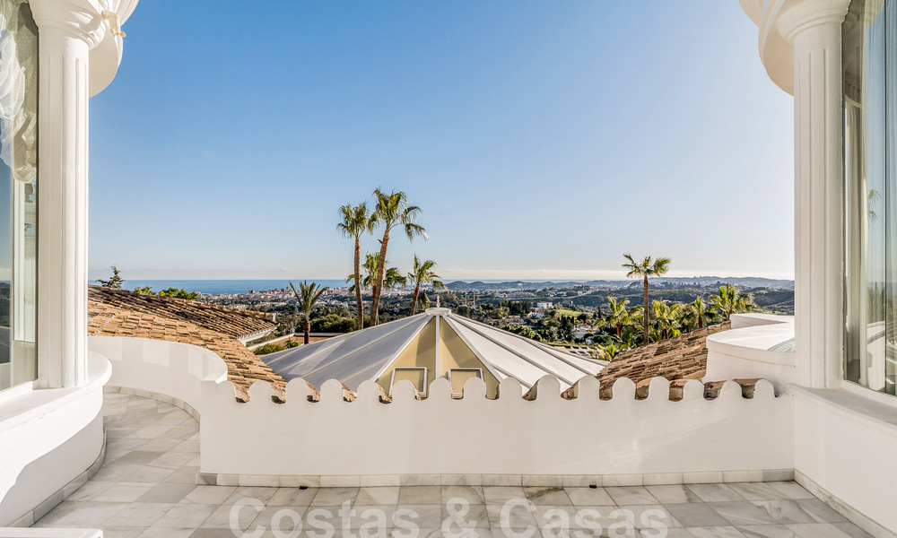Riant, Spaans paleisachtig landgoed met een adembenemend zeezicht te koop, vlakbij Mijas Pueblo, Costa del Sol 53993