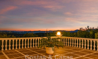 Riant, Spaans paleisachtig landgoed met een adembenemend zeezicht te koop, vlakbij Mijas Pueblo, Costa del Sol 54028 