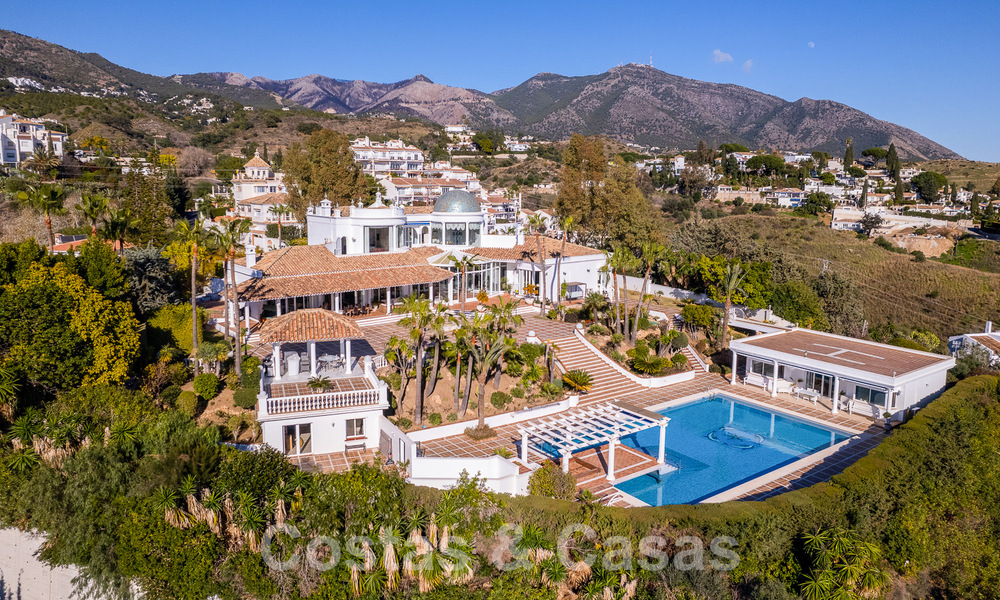 Riant, Spaans paleisachtig landgoed met een adembenemend zeezicht te koop, vlakbij Mijas Pueblo, Costa del Sol 54032