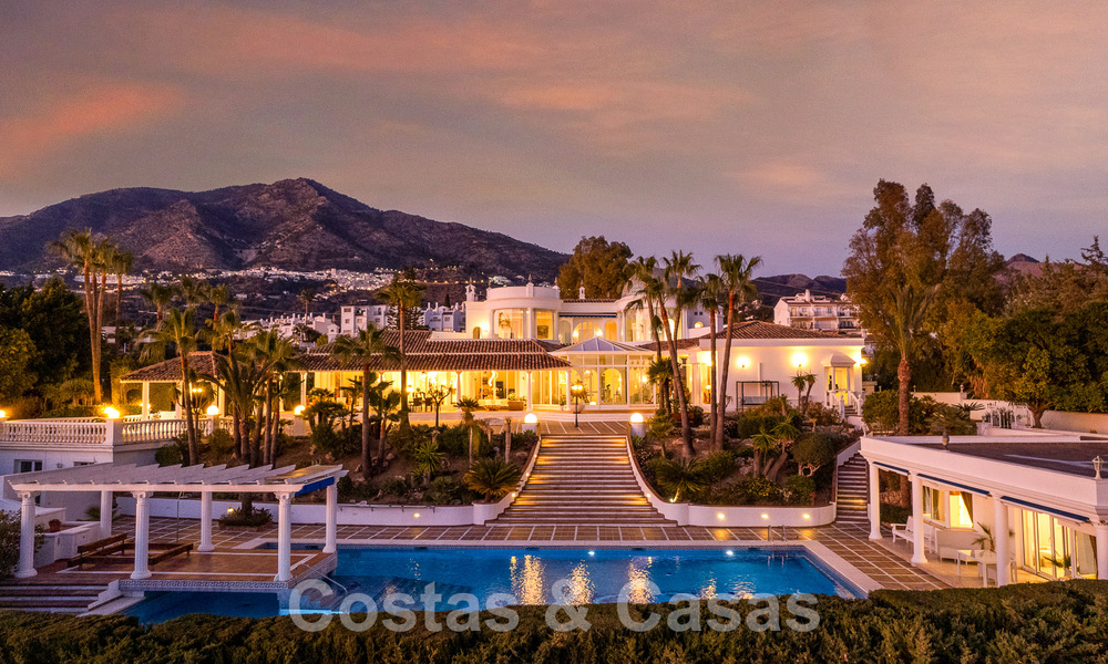 Riant, Spaans paleisachtig landgoed met een adembenemend zeezicht te koop, vlakbij Mijas Pueblo, Costa del Sol 54040