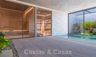 Exclusief project met 5 avant-garde designervilla’s te koop met panoramisch zeezicht in Cascada de Camojan, Marbella 58234 