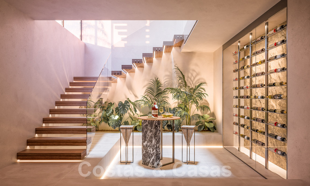 Exclusief project met 5 avant-garde designervilla’s te koop met panoramisch zeezicht in Cascada de Camojan, Marbella 58236