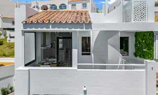 Modern gerenoveerd penthouse te koop in Nueva Andalucia’s golfvallei, Marbella 56692 