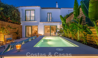 Prachtig gerenoveerd rijhuis te koop op een steenworp van het strand en alle voorzieningen in San Pedro, Marbella 57899 