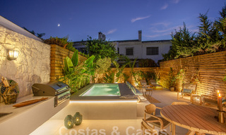 Prachtig gerenoveerd rijhuis te koop op een steenworp van het strand en alle voorzieningen in San Pedro, Marbella 57901 