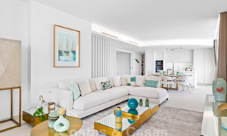 Gloednieuw, modernistisch penthouse te koop, in een exclusief golfresort in de heuvels van Marbella - Benahavis 58377 