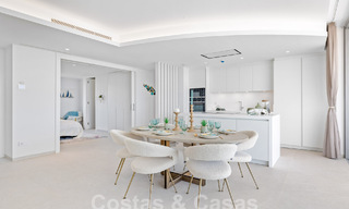 Gloednieuw, modernistisch penthouse te koop, in een exclusief golfresort in de heuvels van Marbella - Benahavis 58378 
