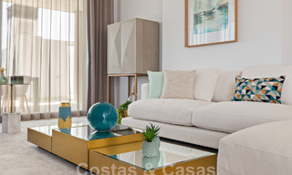 Gloednieuw, modernistisch penthouse te koop, in een exclusief golfresort in de heuvels van Marbella - Benahavis 58389 