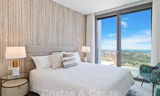 Gloednieuw, modernistisch penthouse te koop, in een exclusief golfresort in de heuvels van Marbella - Benahavis 58395 
