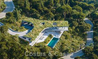 Nieuwe, high-end designervilla te koop, volledig ingenesteld in de natuur in de heuvels van Marbella - Benahavis 57905 