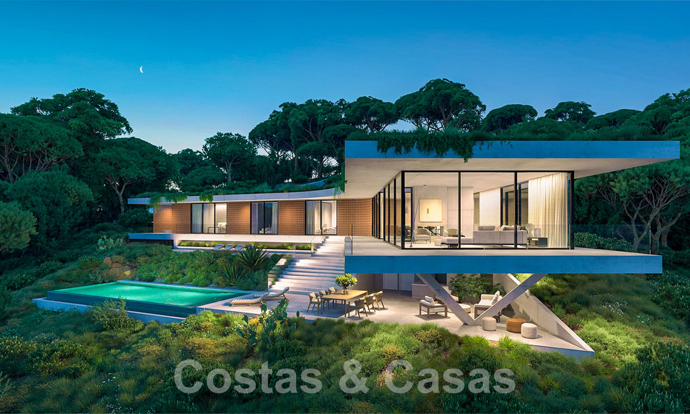 Nieuwe, high-end designervilla te koop, volledig ingenesteld in de natuur in de heuvels van Marbella - Benahavis 57907