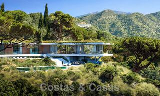 Nieuwe, high-end designervilla te koop, volledig ingenesteld in de natuur in de heuvels van Marbella - Benahavis 57908 