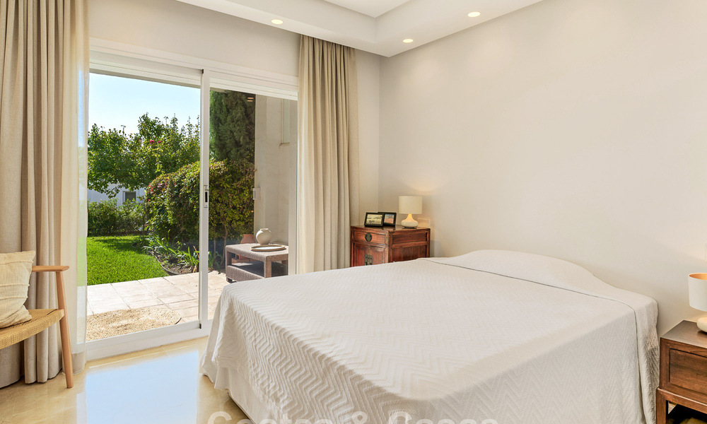 Charmant tuinappartement te koop in een geprivilegieerd wooncomplex in La Quinta, Marbella - Benahavis 58594