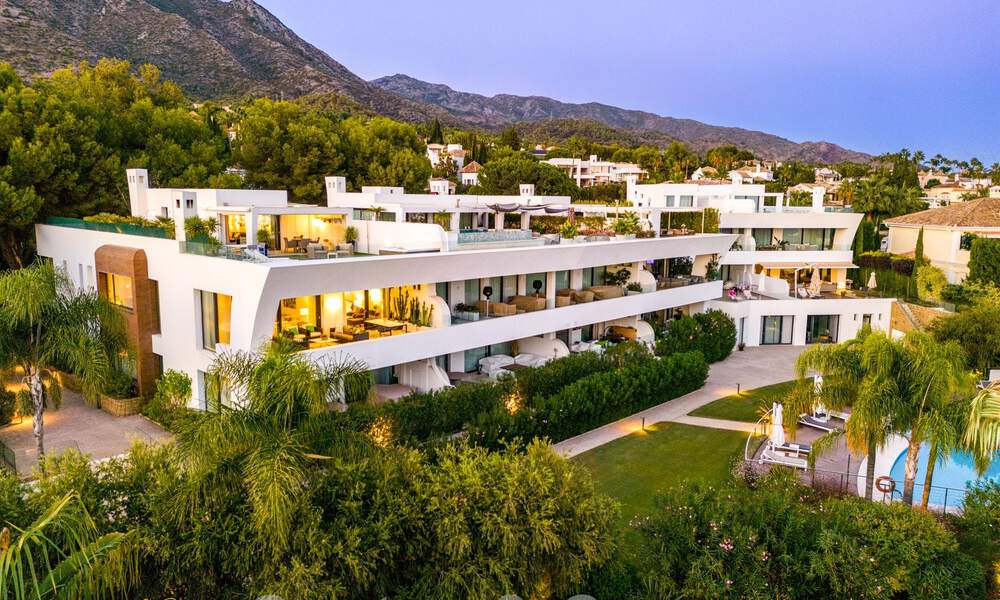 Ruim modern penthouse te koop met prachtig zeezicht in het exclusieve Sierra Blanca, Golden Mile, Marbella 58731