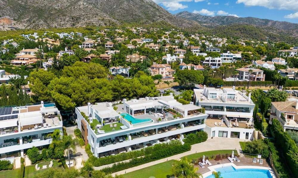 Ruim modern penthouse te koop met prachtig zeezicht in het exclusieve Sierra Blanca, Golden Mile, Marbella 58748