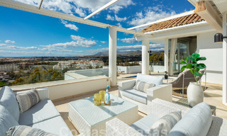 Mediterrane luxevilla met panoramisch zeezicht te koop in Nueva Andalucia’s golfvallei in Marbella 59106 