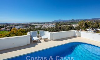Mediterrane luxevilla met panoramisch zeezicht te koop in Nueva Andalucia’s golfvallei in Marbella 59125 