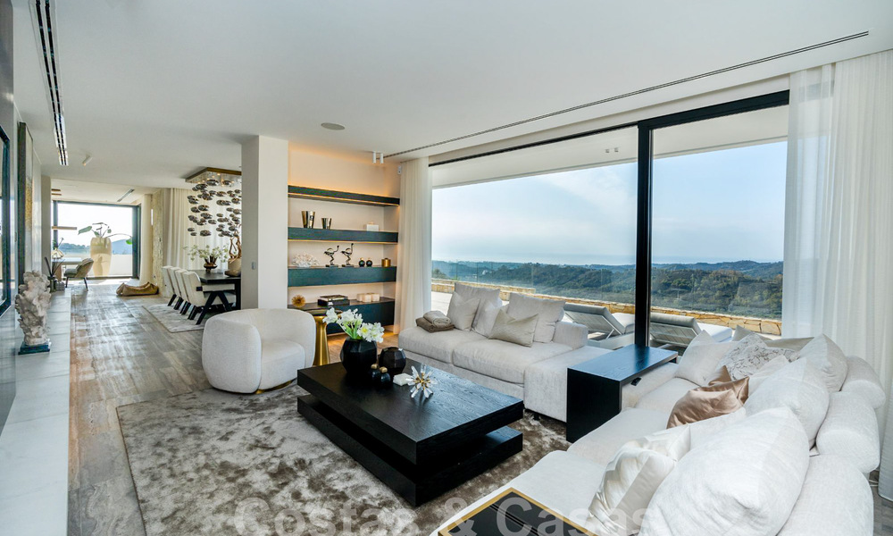 Moderne luxevilla te koop met zeezicht in een gated community omgeven door natuur in Marbella - Benahavis 59249