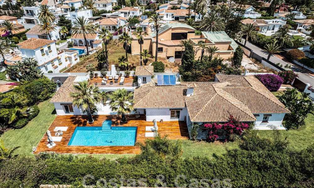 Mediterrane luxevilla te koop op enkele stappen van het strand ten oosten van Marbella centrum 59384