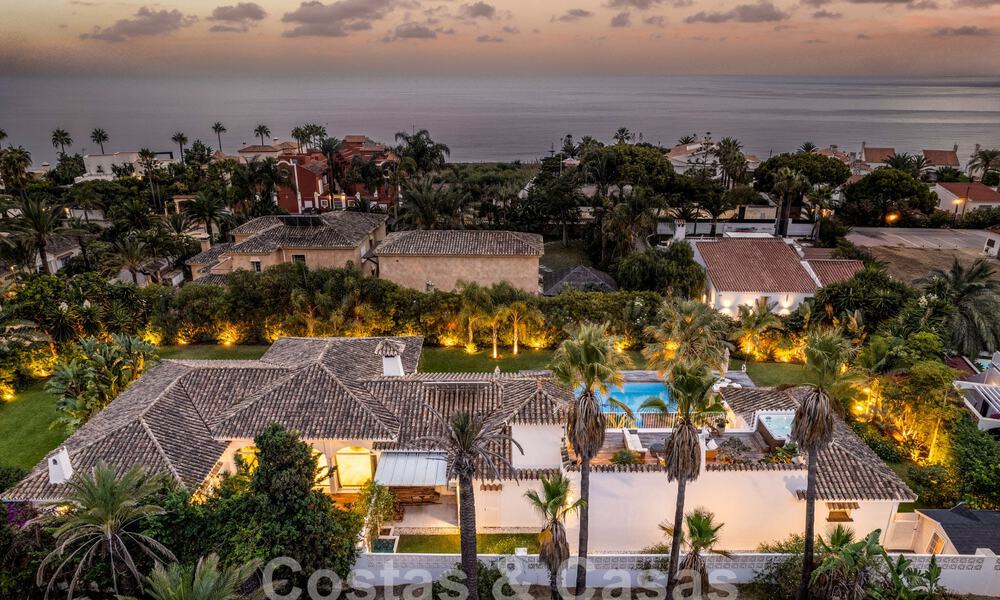 Mediterrane luxevilla te koop op enkele stappen van het strand ten oosten van Marbella centrum 59386