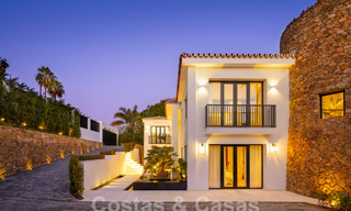 Spectaculaire luxevilla te koop in resort stijl met zeezicht in Nueva Andalucia’s golfvallei, Marbella 61068 